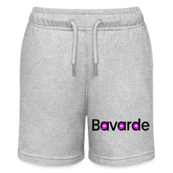 Bavarde - Short bio MINI BOLTER Stanley/Stella Ado - gris chiné - Devant