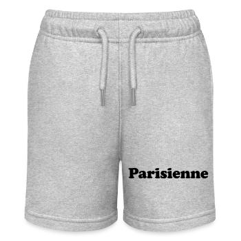 Parisienne - Ville de Paris au féminin  - Short bio MINI BOLTER Stanley/Stella Ado - gris chiné - Devant