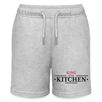 King of the Kitchen - Stanley/Stella Teenager Bio-Joggingshorts MINI BOLTER - Grau meliert - Vorne