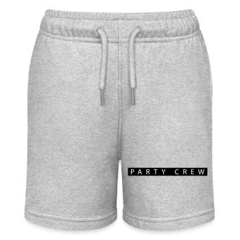 Party Crew - Stanley/Stella MINI BOLTER Organic Teen Jogging Shorts - heather grey - Front