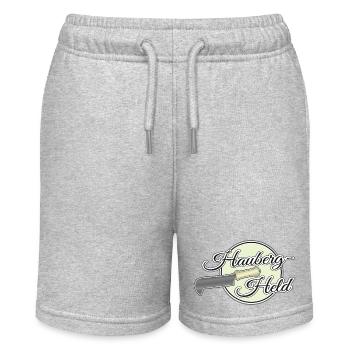 Hero of the Hauberg Hauberg Hero Heroine Hauberghero - Stanley/Stella MINI BOLTER Organic Teen Jogging Shorts - heather grey - Front