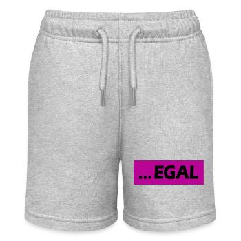 ... EGAL - Stanley/Stella Teenager Bio-Joggingshorts MINI BOLTER - Grau meliert - Vorne