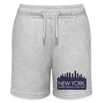 STADT, IN DER TRÄUME WAHR WERDEN - Stanley/Stella Teenager Bio-Joggingshorts MINI BOLTER - Grau meliert - Vorne