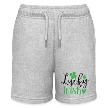Design Lucky Irish - Short bio MINI BOLTER Stanley/Stella Ado - gris chiné - Devant