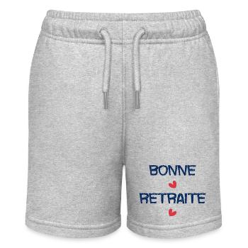 RETRAITE. BONNE RETRAITE. JOYEUSE RETRAITE. COEUR - Short bio MINI BOLTER Stanley/Stella Ado - gris chiné - Devant