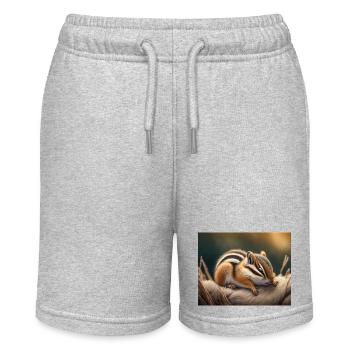 Animaux mignons en hibernation – tamia - Short bio MINI BOLTER Stanley/Stella Ado - gris chiné - Devant