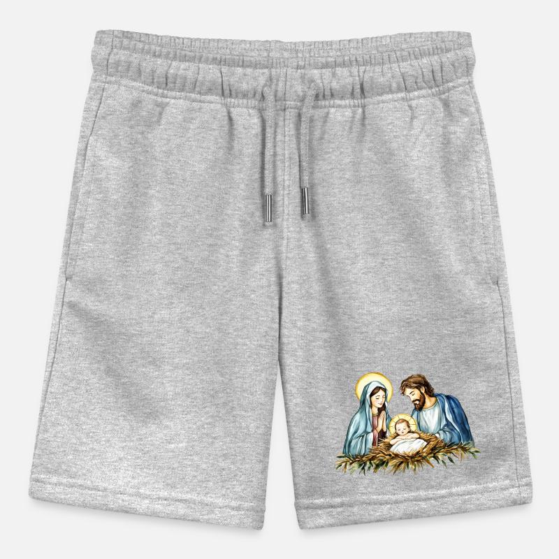 Pull de Noël Noël à la Crèche Jésus Short bio MINI BOLTER Stanley/Stella Ado