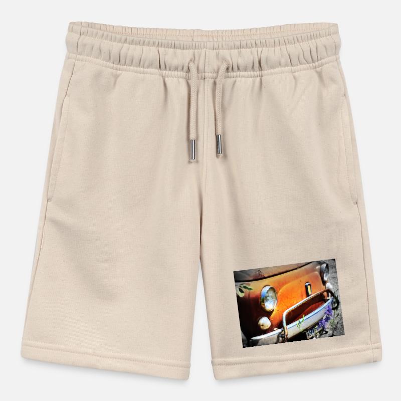Rostiges Oldtimer Front Design Stanley/Stella Teenager Bio-Joggingshorts MINI BOLTER