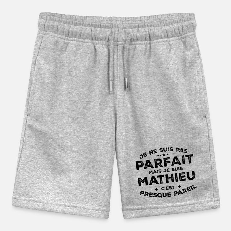 Mathieu A first name, an attitude Humour Mathieu Stanley/Stella MINI BOLTER Organic Teen Jogging Shorts