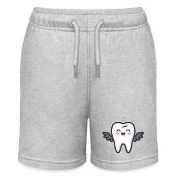 dent - Short bio MINI BOLTER Stanley/Stella Ado - gris chiné - Devant