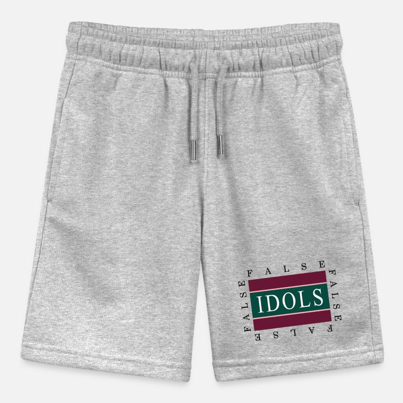 False Idols graphic Stanley/Stella MINI BOLTER Organic Teen Jogging Shorts