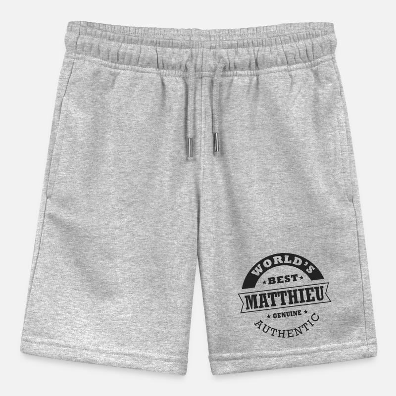 Matthäus Geschenk Matthäus Name Matthäus Stanley/Stella Teenager Bio-Joggingshorts MINI BOLTER
