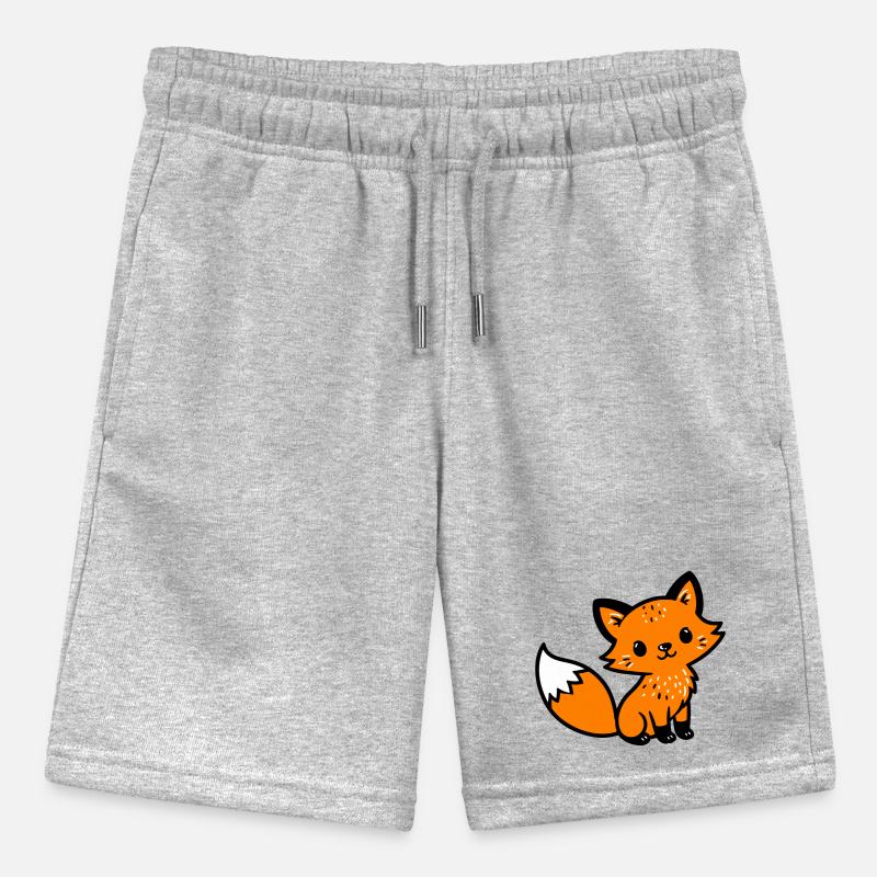 Fuchs Niedlich Comic Stanley/Stella Teenager Bio-Joggingshorts MINI BOLTER