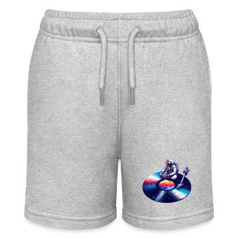 Son cosmique - Short bio MINI BOLTER Stanley/Stella Ado - gris chiné - Devant