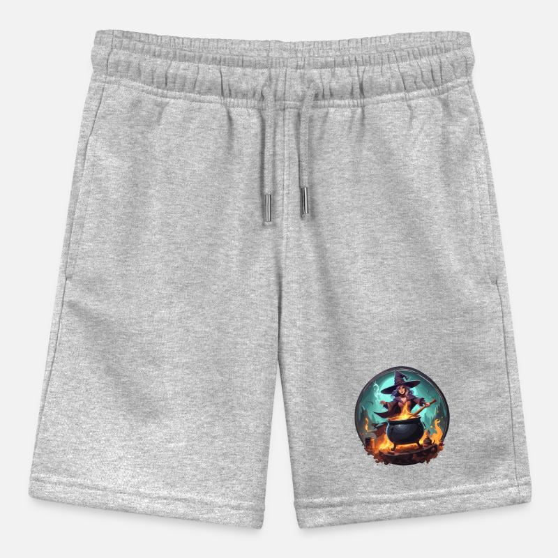 Witch / Magic / Witch Ritual / Fairy Tale / Spell Stanley/Stella MINI BOLTER Organic Teen Jogging Shorts