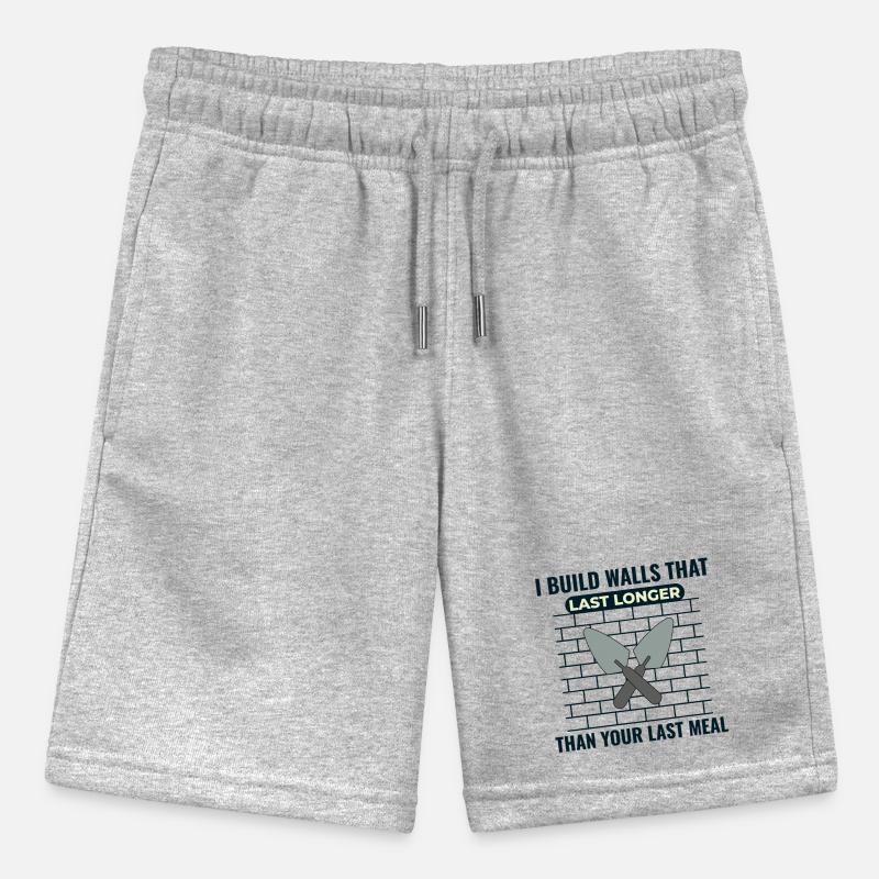 Maçon maçon Construction Travaux Constructeurs De Murs Short bio MINI BOLTER Stanley/Stella Ado