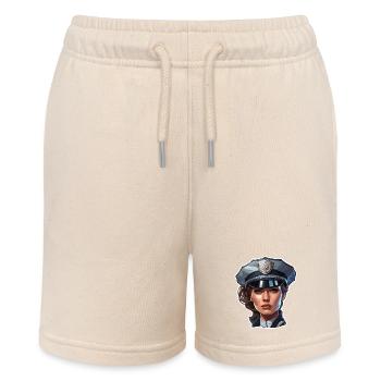 Police / Operations / Profession / Job / Emergency Forces - Stanley/Stella MINI BOLTER Organic Teen Jogging Shorts - soft Ecru - Front