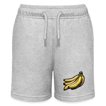Alimentation / Fruits / Marché / Vitamines / Design - Short bio MINI BOLTER Stanley/Stella Ado - gris chiné - Devant
