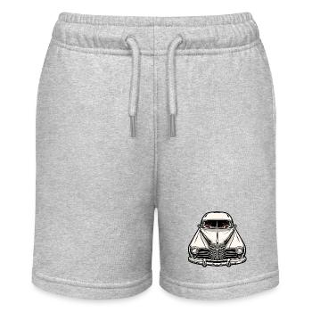 Car / Vehicle / Passenger Car / Mobile / Old Timer / Driving - Stanley/Stella MINI BOLTER Organic Teen Jogging Shorts - heather grey - Front