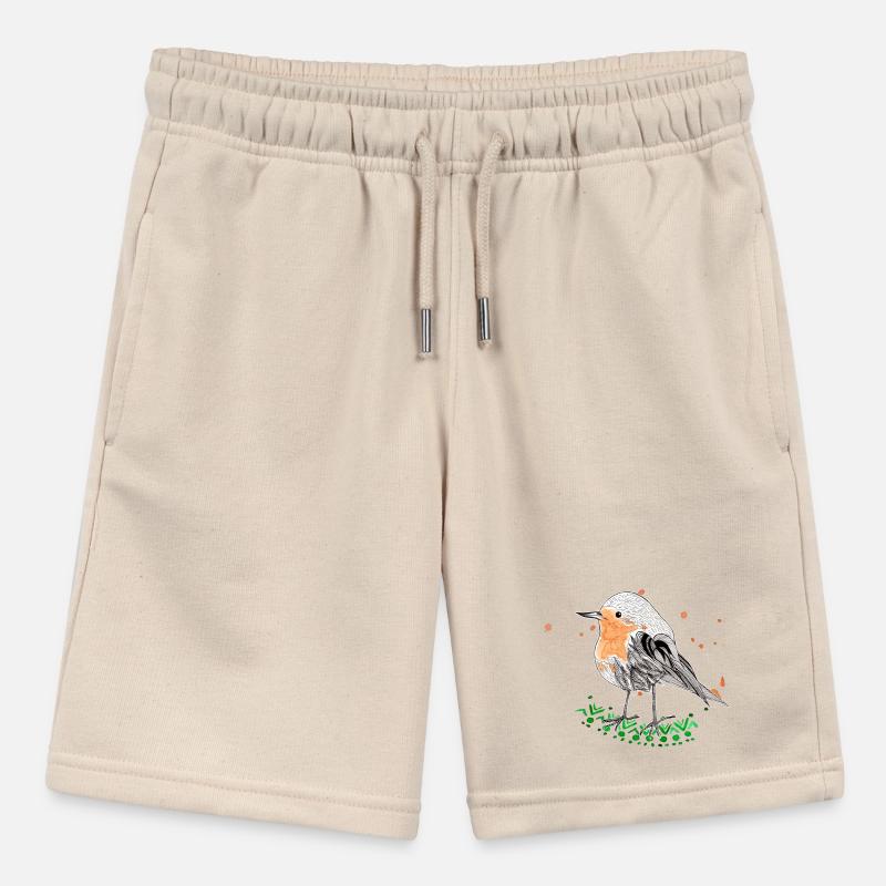 Rotkehlchen Stanley/Stella Teenager Bio-Joggingshorts MINI BOLTER