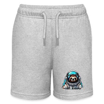 Astronaute / Espace / Animal / Paresseux / Vaisseau spatial - Short bio MINI BOLTER Stanley/Stella Ado - gris chiné - Devant