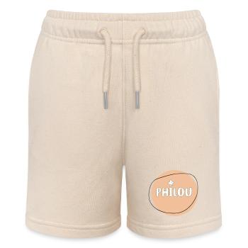 Philou - Short bio MINI BOLTER Stanley/Stella Ado - écru doux - Devant