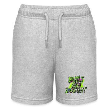 Built Not Bought Tuning Street Camouflage Style - Stanley/Stella Teenager Bio-Joggingshorts MINI BOLTER - Grau meliert - Vorne