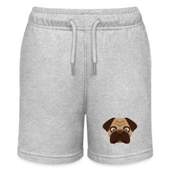 Carlin de chien - Short bio MINI BOLTER Stanley/Stella Ado - gris chiné - Devant