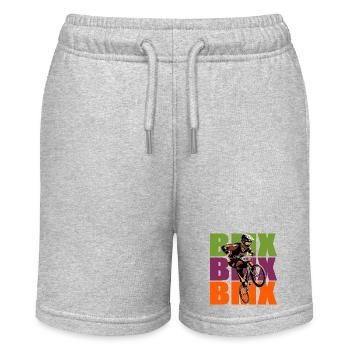 BMX Bike - Stanley/Stella Teenager Bio-Joggingshorts MINI BOLTER - Grau meliert - Vorne