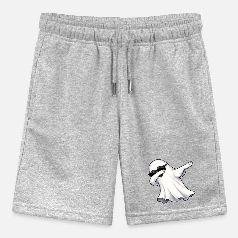 Dabbing Ghost Stanley/Stella MINI BOLTER Organic Teen Jogging Shorts