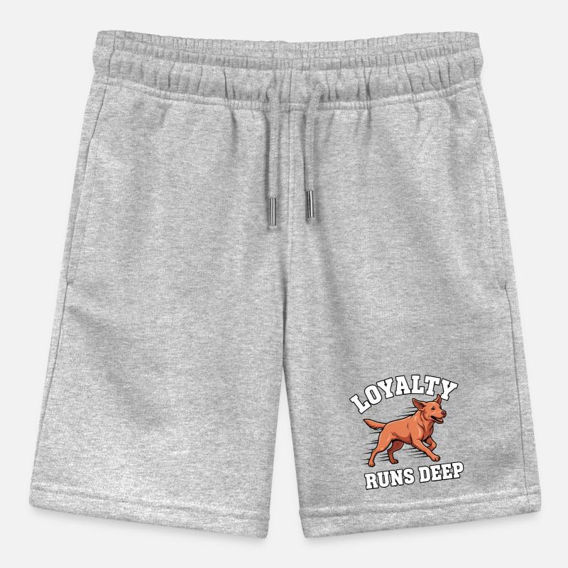 Loyalty runs deep – Foxred Labrador Stanley/Stella MINI BOLTER Organic Teen Jogging Shorts