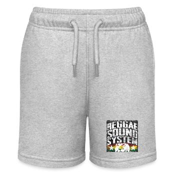 Système de son Reggae - Short bio MINI BOLTER Stanley/Stella Ado - gris chiné - Devant