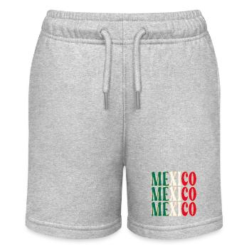 Mexico North America - Stanley/Stella MINI BOLTER Organic Teen Jogging Shorts - heather grey - Front