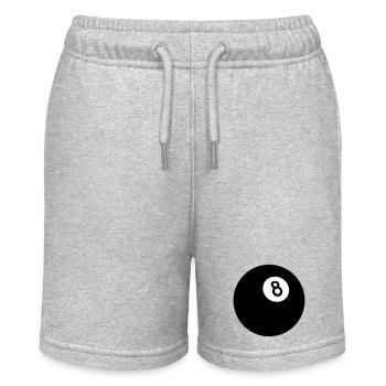 Huit noir - Short bio MINI BOLTER Stanley/Stella Ado - gris chiné - Devant
