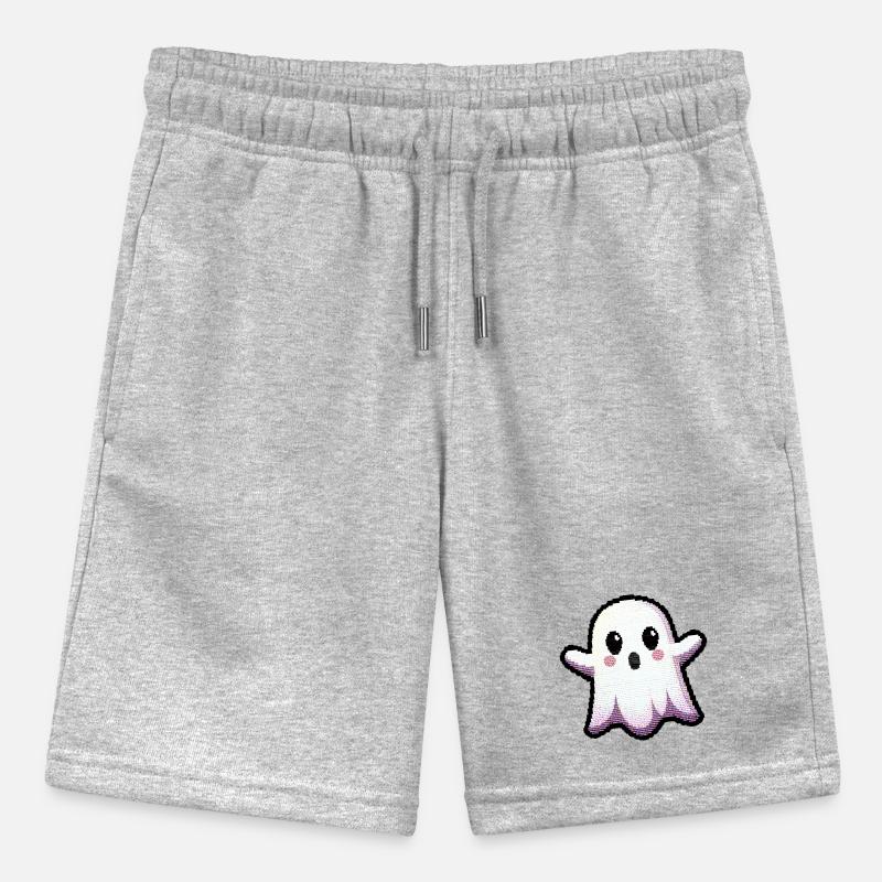 Glitch Pixel Ghost dit « Boo ! » – Mignon et rétro Short bio MINI BOLTER Stanley/Stella Ado