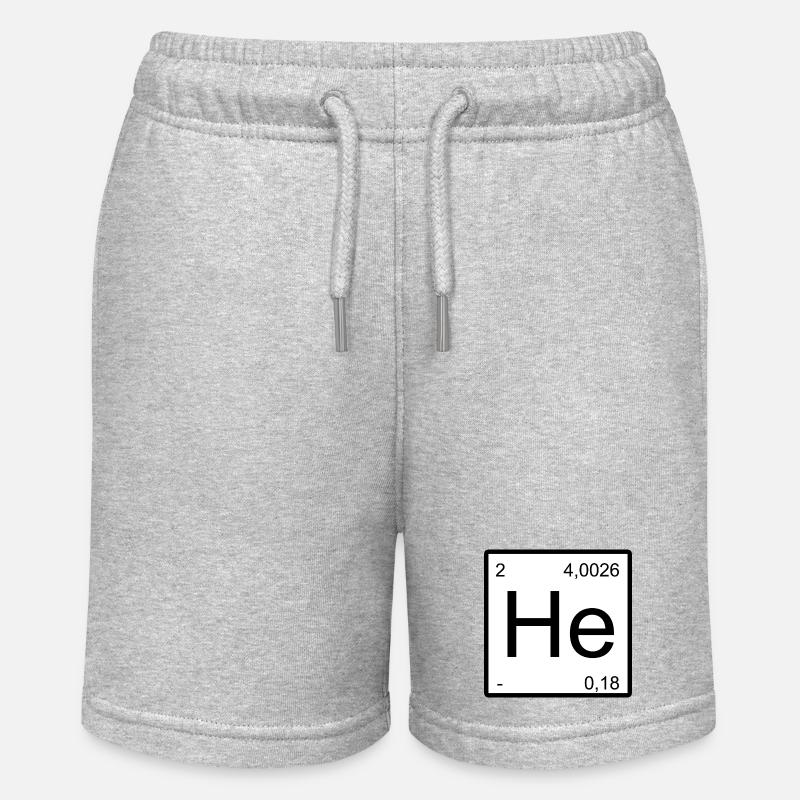 Conception minimale d’élément Helium - Short bio MINI BOLTER Stanley/Stella Ado - gris chiné