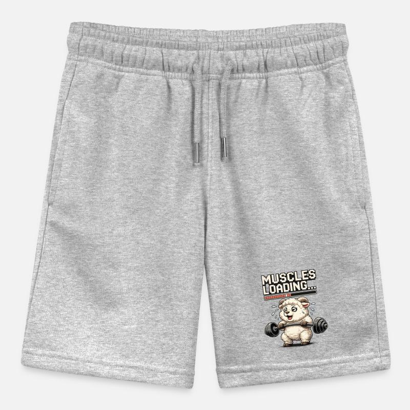 Muscle-loading lamb during strength training Stanley/Stella MINI BOLTER Organic Teen Jogging Shorts