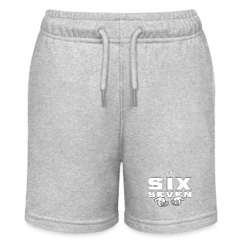 67 Six Seven - Stanley/Stella Teenager Bio-Joggingshorts MINI BOLTER - Grau meliert - Vorne