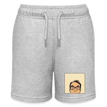 Felix fait quelque chose - carré - Short bio MINI BOLTER Stanley/Stella Ado - gris chiné - Devant