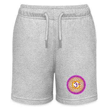 Chakra couronne Sahasrara - Short bio MINI BOLTER Stanley/Stella Ado - gris chiné - Devant