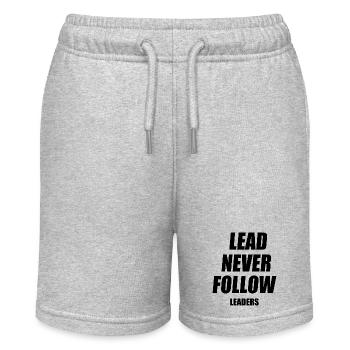 Lead never follow leaders - Short bio MINI BOLTER Stanley/Stella Ado - gris chiné - Devant