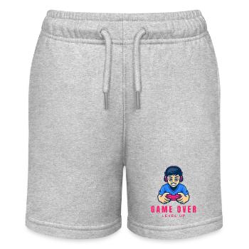 Cartoon Game Over - Stanley/Stella Teenager Bio-Joggingshorts MINI BOLTER - Grau meliert - Vorne