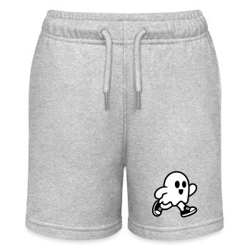 fantôme - Short bio MINI BOLTER Stanley/Stella Ado - gris chiné - Devant