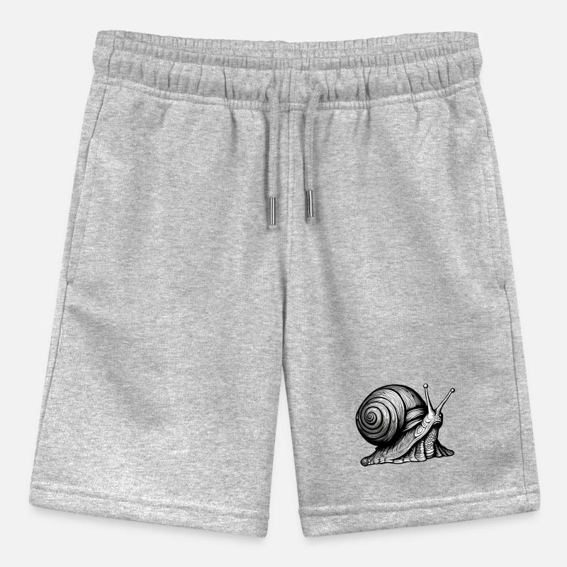 Schnecke / Tier / kriechen / Schleimig / langsam Stanley/Stella Teenager Bio-Joggingshorts MINI BOLTER