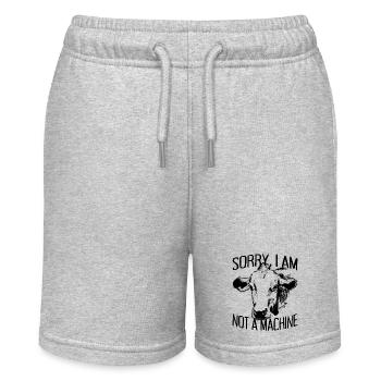 Désolé, je ne suis pas une machine Vaches Vaches Bien-être animal Vegan - Short bio MINI BOLTER Stanley/Stella Ado - gris chiné - Devant