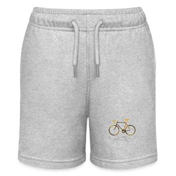 Road bike - bicycles cycling - Stanley/Stella MINI BOLTER Organic Teen Jogging Shorts - heather grey - Front