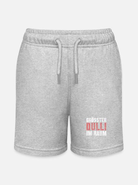 Dulli - Stanley/Stella Teenager Bio-Joggingshorts MINI BOLTER - Grau meliert