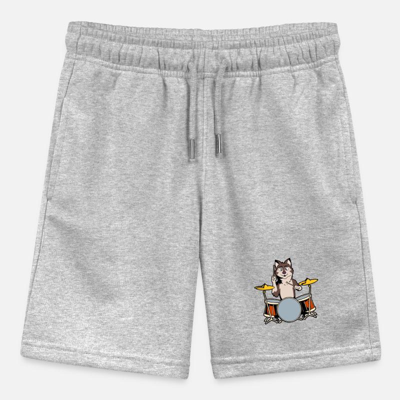 Comic Wolf Drummer Stanley/Stella MINI BOLTER Organic Teen Jogging Shorts