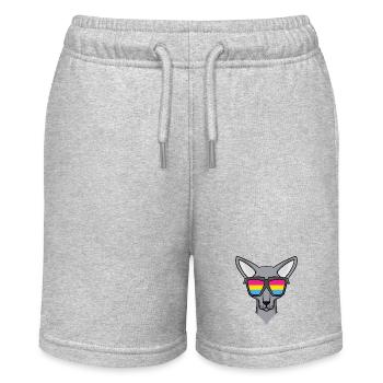 Pansexual Sphynx - Chat avec lunettes - Short bio MINI BOLTER Stanley/Stella Ado - gris chiné - Devant