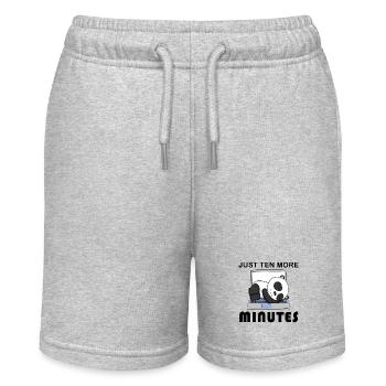 Only ten minutes left - Stanley/Stella MINI BOLTER Organic Teen Jogging Shorts - heather grey - Front